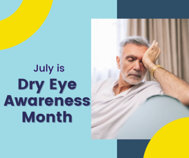 July is dry eye awareness month